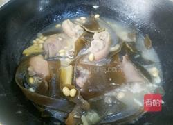 海带黄豆炖猪蹄的做法图解11