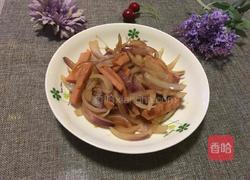 洋葱炒火腿的做法图解6