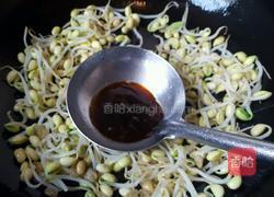 黄豆芽炒粉丝的做法图解7