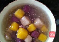 椰汁芋圆西米露的做法图解7