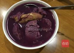 紫薯糯米糖水的做法图解4