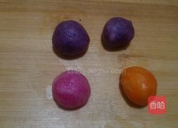 多彩冰皮月饼的做法图解6