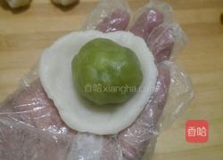 多彩冰皮月饼的做法图解9