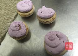 蓝莓马卡龙的做法图解8