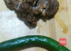 青瓜拌五香驴肉的做法图解1