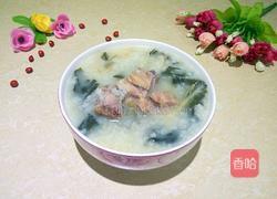 咸骨菜干粥的做法图解4