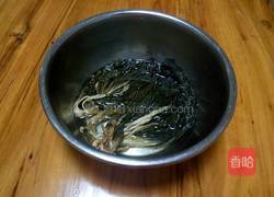 咸骨菜干粥的做法图解2