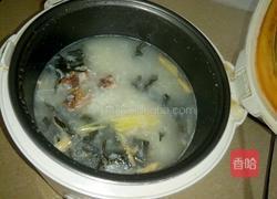 咸骨菜干粥的做法图解3