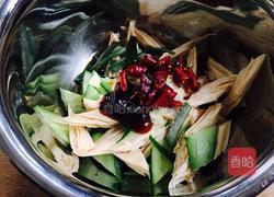 黄瓜腐竹的做法图解4