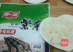 樱花寿司的做法图解1
