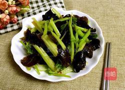芹菜拌木耳的做法图解9