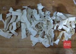 豆腐丝凉拌的做法图解5