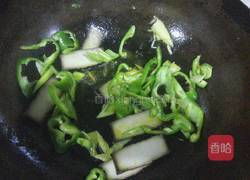 青椒豆腐干炒肉丝的做法图解7