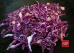 醋溜紫甘蓝的做法图解5