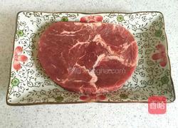 茄汁烤肉眼牛排的做法图解1