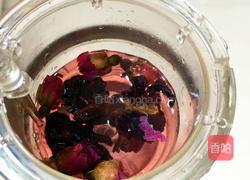 玫瑰洛神茶的做法图解3