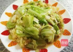 炝炒包菜的做法图解8