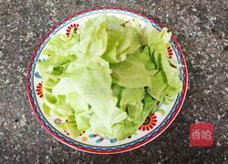 炝炒包菜的做法图解2