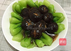 香菇油菜的做法图解8