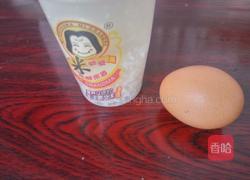 米酒蛋花汤的做法图解1