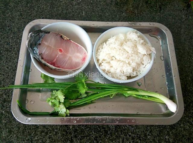 准备食材。