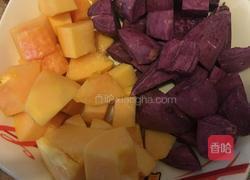 木瓜紫薯撞酸奶减肥的做法图解1
