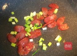 腊肠尖椒炒鸡蛋的做法图解6