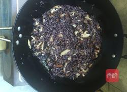 腊味黑米糯米饭的做法图解6