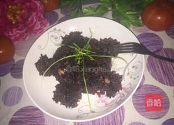 腊味黑米糯米饭的做法图解9