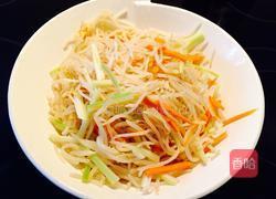 韩式豆芽凉拌菜的做法图解4