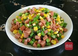 午餐肉炒玉米的做法图解7