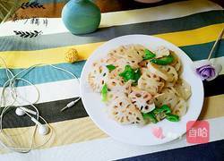 爆炒藕片的做法图解4