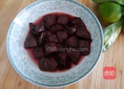 红烧猪血的做法图解2