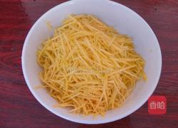 醋溜南瓜丝的做法图解2