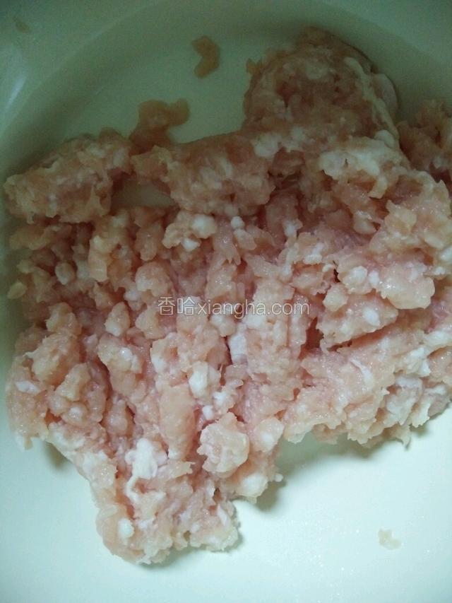肉剁碎