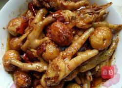 虎皮蛋烧鸡爪的做法图解3