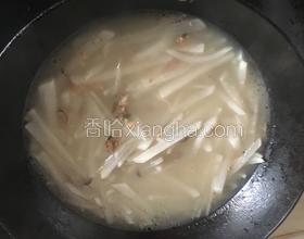 蘿卜淡菜湯