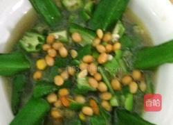 蒜香鸡汤秋葵的做法图解10