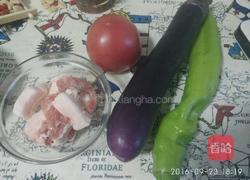蟠龙茄子（蒸制）的做法图解1