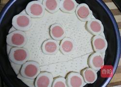 鸡肉苹果花边披萨的做法图解5