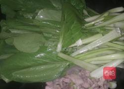 青菜肉丝面的做法图解6