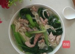青菜肉丝面的做法图解13