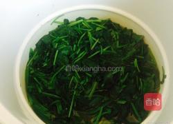 老醋菠菜花生米的做法图解5