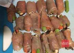 培根鸡肉芦笋卷的做法图解6