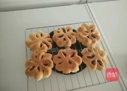 梅花型豆沙面包(面包机版）的做法图解6