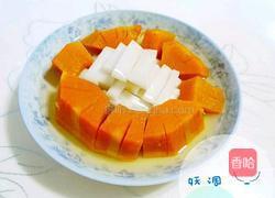 甜心南瓜蒸年糕的做法图解5