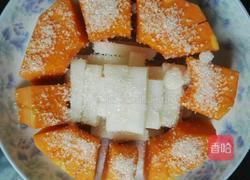 甜心南瓜蒸年糕的做法图解2