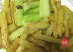 土豆黄瓜的做法图解5