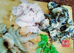 海鲜沙锅粥的做法图解2