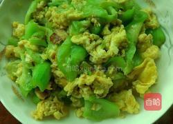 角瓜炒蛋的做法图解13